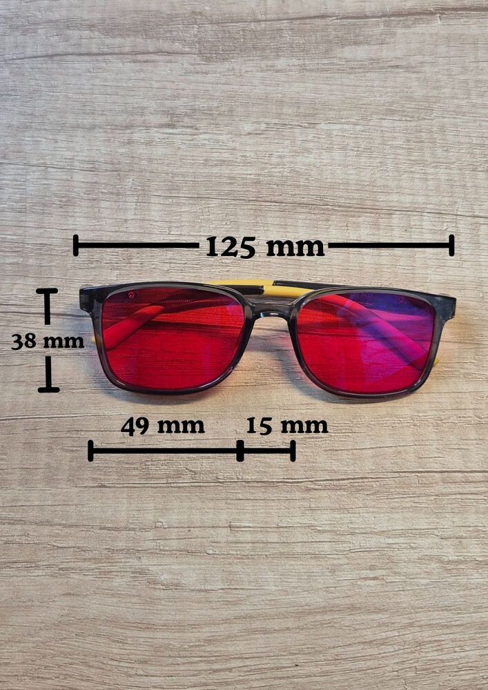 Produktové foto brýlí Mitochondriak